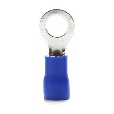 Imagem de Terminal Pré Isolado Olhal Fio 2,5mm Furo 5,3mm 100 Unidade - ROHDINA