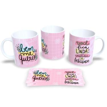 Imagem de Canecas de Porcelna Personalizadas dia Internacional da Mulher 8 de Ma