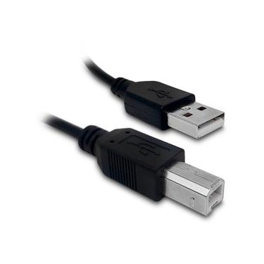 Imagem de Cabo USB para Impressora Chinamate, USB A Macho + USB B Macho, Versão 2.0, 2 Metros - CM121