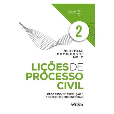 Imagem de Lições De Processo Civil - Volume 2 - 4 Ed - 2025