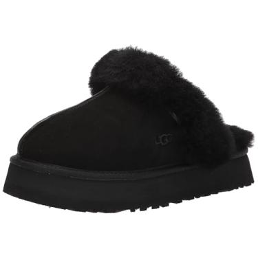 Imagem de UGG Pantufa feminina Disquette, Preto, 37