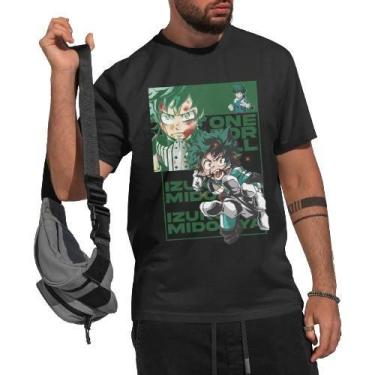 Imagem de Camiseta Algodao My Hero Academia Anime Bakugo Unissex - Abstract Geek