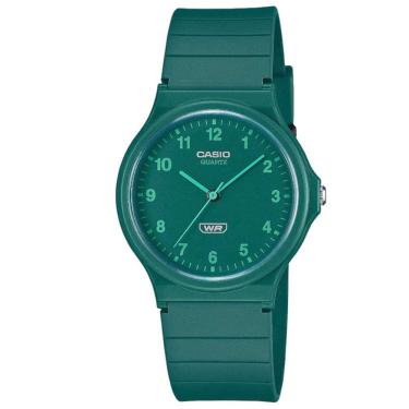 Imagem de Relógio CASIO unissex analógico verde MQ-24B-3BDF
