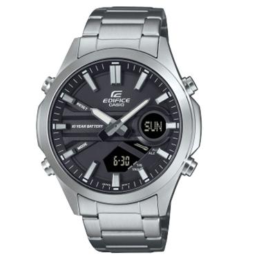 Imagem de Relógio CASIO EDIFICE masculino prata EFV-C120D-1ADF