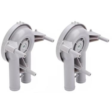 Imagem de Bomba de drenagem de água para máquina de lavar Whirlpool 201566P 27001233 Máquina de lavar roupa 36863, 2 peças