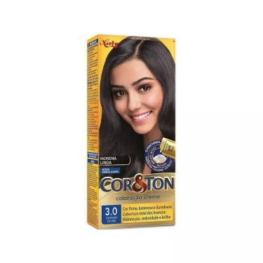 Imagem de Coloração Niely Cor&Ton Castanho Escuro 3.0