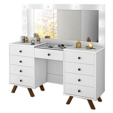Imagem de Penteadeira Camarim Mila Branco – Luapa Móveis