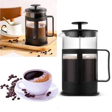 Imagem de Cafeteira Prensa Francesa Grande Café Leite Cremoso 950ml - Multi Mimo