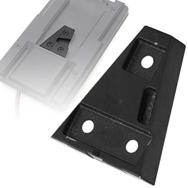 Imagem de Placa de Bateria de Montagem Em V, Liga Preta, Leve, Tamanho Compacto, Tecnologia de Formação Integral, Durável, Resistente Ao Desgaste