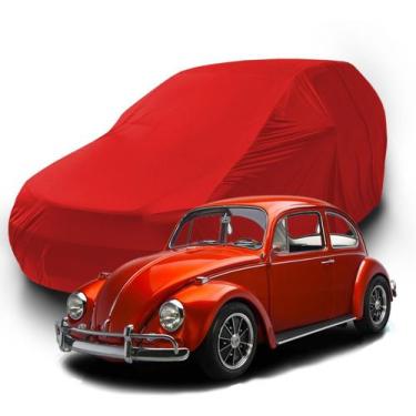 Imagem de Capa Fusca Volkswagen Carro Antigo Em Lycra Com Elástico - Lobo sete, 