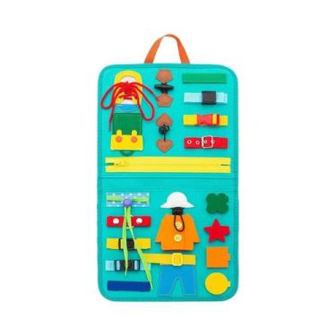 Imagem de Brinquedo Educativo Montessori de Atividades para Crianças - Desenvolv