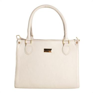 Imagem de Bolsa Tote Off White Grande Dm Obsession, Off white, UN