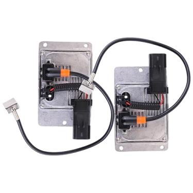 Imagem de Katutude Kit de 2 peças de fios de lâmpada de lastro HID Xenon 12335983, unidade de controle de módulo de lastro de farol de xênon, substituição para Cadillac Escalade 2003 2004 2005 2006