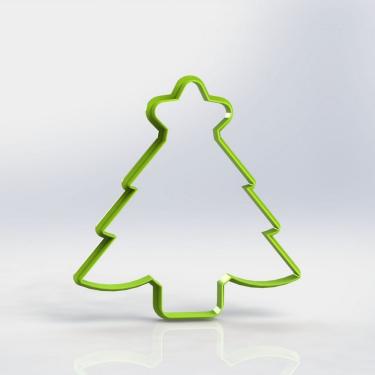 Imagem de Cortador Natal Árvore De Natal Tamanho 7Cm