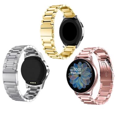 Imagem de Pulseiras Smartwatch Kit 3 Uni Inox Relogio Inteligente Band