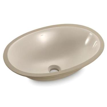 Imagem de Cuba Oval de Embutir 49x36cm Areia - IL602 - ICASA