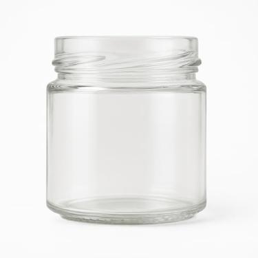 Imagem de Kit 10 Pote de vidro 250ml Para Conservas, Velas Aromaticas Com Tampas(Sem Tampa)