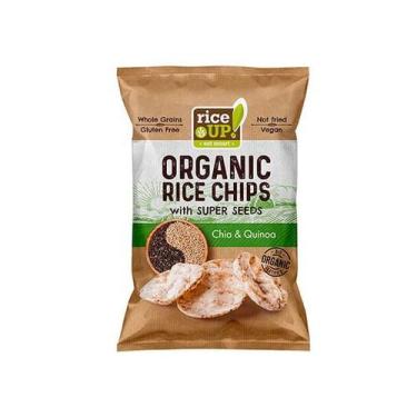 Imagem de Chips de Arroz Sabor Quinoa e Chia Rice Up 60g