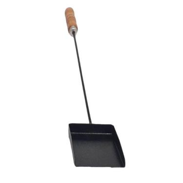 Imagem de Pá de Limpeza para Lareira Fogão a Lenha Churrasqueira - INOX LAURINDO