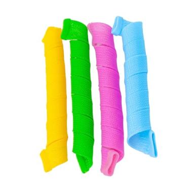 Imagem de Formador de Cachos Magic Leverag, 10 Bobs Modeladores, 4 Pequenos e 6 Grandes, Cores Sortidas