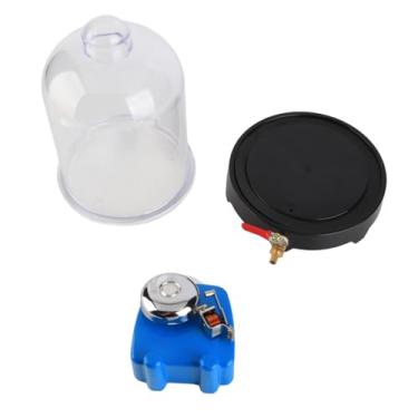 Imagem de QANYEGN Capuz de demonstração a vácuo, jarra de campainha a vácuo, manifestação de física do som do jarro de laboratórios para fonte de vácuo, experimentos de gelo de evaporação