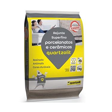 Imagem de Rejunte Porcelanato 1kg Marrom Café - Quartzolit