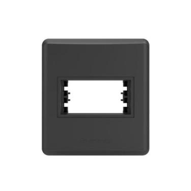 Imagem de Placa sistema e 1 modulo preto - ENERBRAS