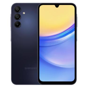 Imagem de Smartphone Samsung Galaxy A15 128GB Dual Chip 4G Tela 6.5" Câmera Tripla 50MP+5MP+2MP Azul Escuro