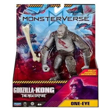Imagem de Godzilla Vs Kong Novo Império – Boneco Totalmente Articulado e Posicionavel One-Eye 15 Cm  C/Acessorio – Sunny