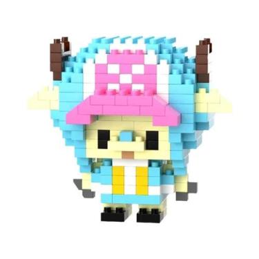 Imagem de Blocos De Montar Mini Anime Desenho Animado Fofo 28 Estilos Pequenas P