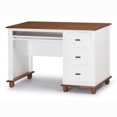 Imagem de Escrivaninha Antique 3 gavetas com Divisor de Ambientes - 605 - Meyer,