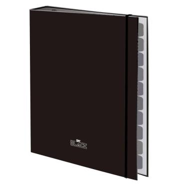 Imagem de Caderno Argolado Universitário All Black 48FLS 4139 - DAC