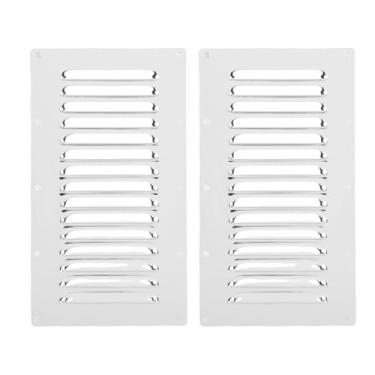 Imagem de Asixxsix Ventilação Retangular de Ar de Persianas, Aço Inoxidável 15 Slots de Barco Marinho Ventilação Ventilação Capa do Ventilador, Pista de Ventilação d a Churrasqueira Air para