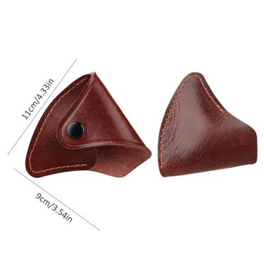 Imagem de KIMISS Cover de Couro Premium Estojo de Proteção para Atividades Ao Ar Livre - Se Encaixa Em Wood Chogan, Kangee, Nobo Tomahawks - Design Não Deslizante, Material Resistente à Abrasão (Marrom)