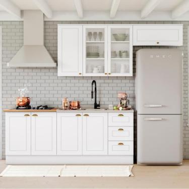 Imagem de Cozinha Modulada 5 Pecas 280cm Ce379 Americana Henn