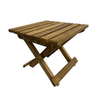 Imagem de Banco de Madeira Dobrável Compacto para Viagem Ibira Madeiral