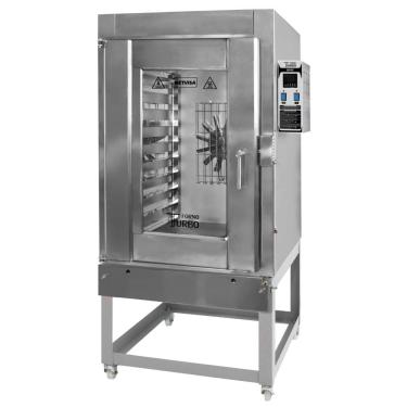 Imagem de Forno Turbo a Gás Metvisa 10 Esteiras 300 Litros 127V FTG300B127M605