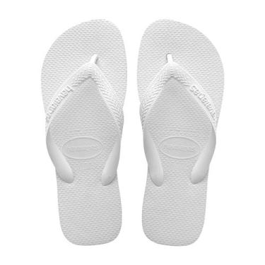 Imagem de Chinelo top adulto havaianas unissex, Branco, 37