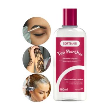 Imagem de Produto Bom Para Remover Henna Da Sobrancelha Pele E Mãos - Soft Hair