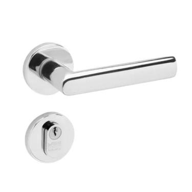 Imagem de Fechadura 880 Residence Externa ST1R ROS325 55mm Aço Inox Polido La Fo