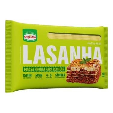 Imagem de Massa para Lasanha Orquídea 200g