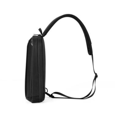 Imagem de Mochila Transversal Slim Black - Desembrulha