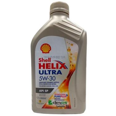 Imagem de Óleo Lubrificante do Motor Shell Helix Ultra 5W30 API SP dexos 1 Gen 2