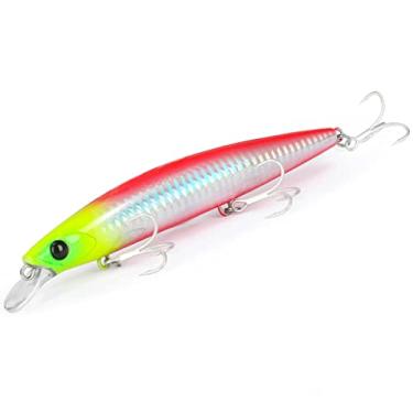 Imagem de Ultra Long Casting 135S Saltwater Sinking Minnow 135 mm 26,4 g Tungaten Isca de pesca de robalo duro