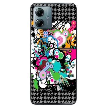 Imagem de Capa Adesivo Skin022 Verso Para Motorola Moto G14 - KawaSkin