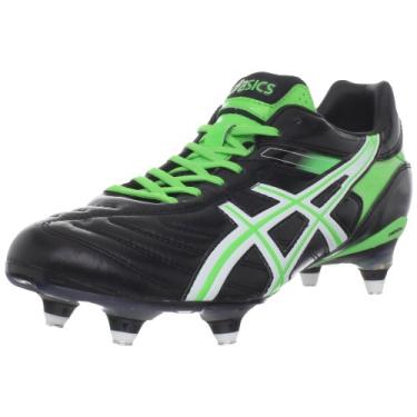 Imagem de ASICS Sapato de futebol masculino Lethal Tigreor 5 ST, Preto/verde neon/branco, 9.5