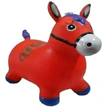 Imagem de Brinquedo Infantil Cavalinho Upa Upa com Luzes LED e Efeitos Sonoros Ideal para Brincadeiras e Desenvolvimento Infantil (cor sortida) especifica a cor que vc deseja ou vai aleatoria