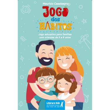 Imagem de Jogo Dos Hábitos: Jogo Educativo De Cartas Para Famílias Com Crianças De 2 A 8 Anos