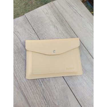 Imagem de Capa para Caderneta de Vacinação, Modelo Espiral e Brochura, com Bolso Externo, Várias Cores (amarelo soft color)