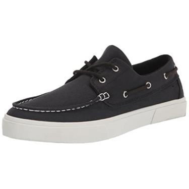 Imagem de Timberland Union Wharf 2.0 Ek 2 Eye Boat masculino, Lona preta, 44